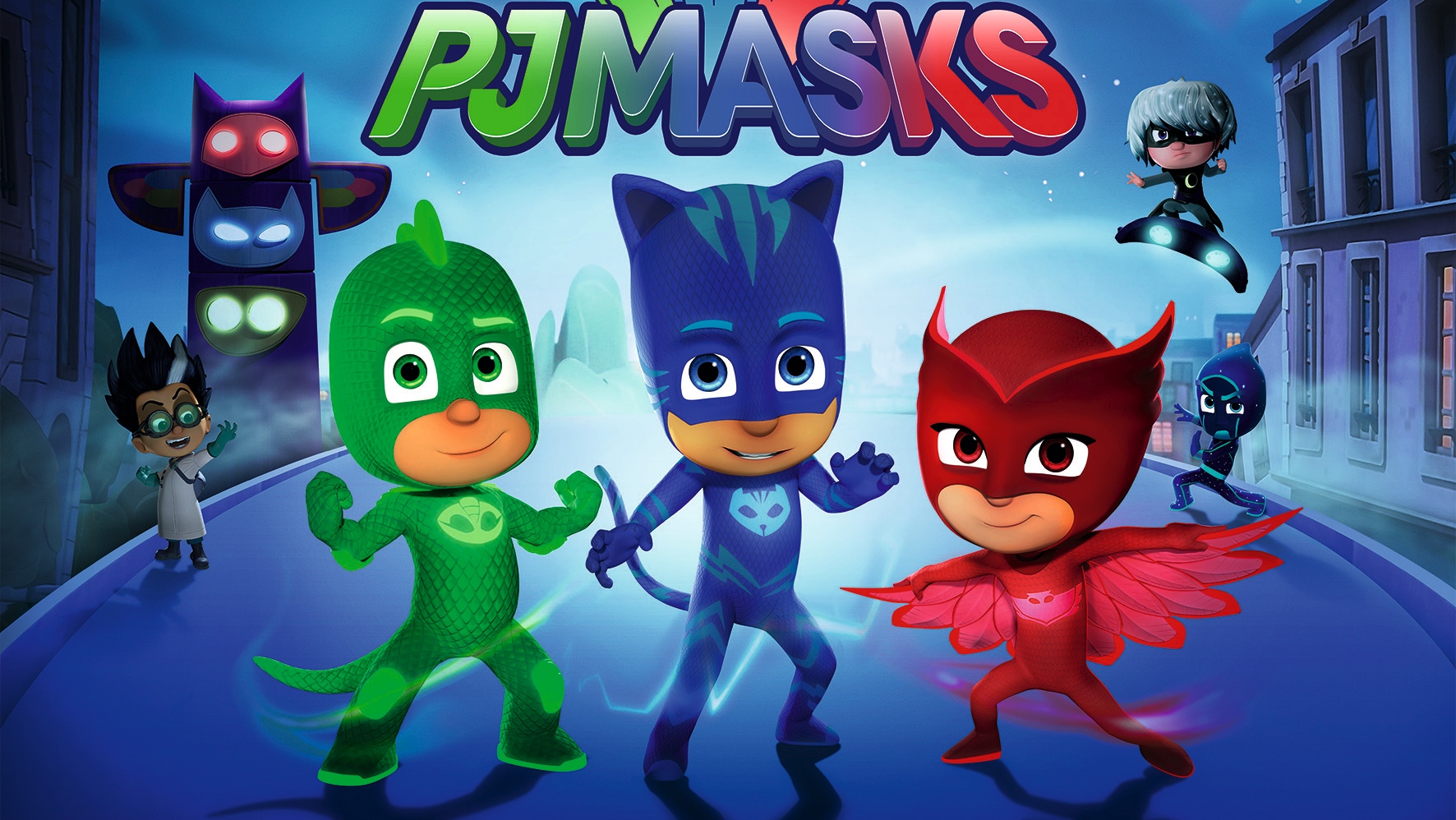 Disney Junior's 'pj Masks' To Get Second Season - Pj Masks 2017 , HD Wallpaper & Backgrounds