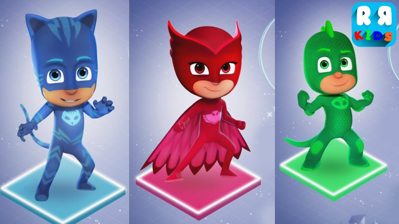 Pj Masks - Pj Masks Super City Run , HD Wallpaper & Backgrounds