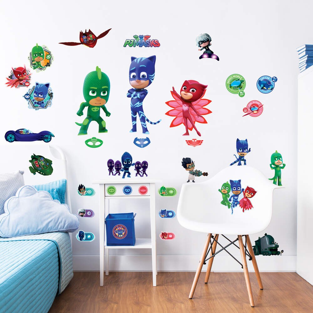 Walltastic Pj Masks Wall Stickers - Παιδικα Αυτοκολλητα Τοιχου Πειρατεσ , HD Wallpaper & Backgrounds