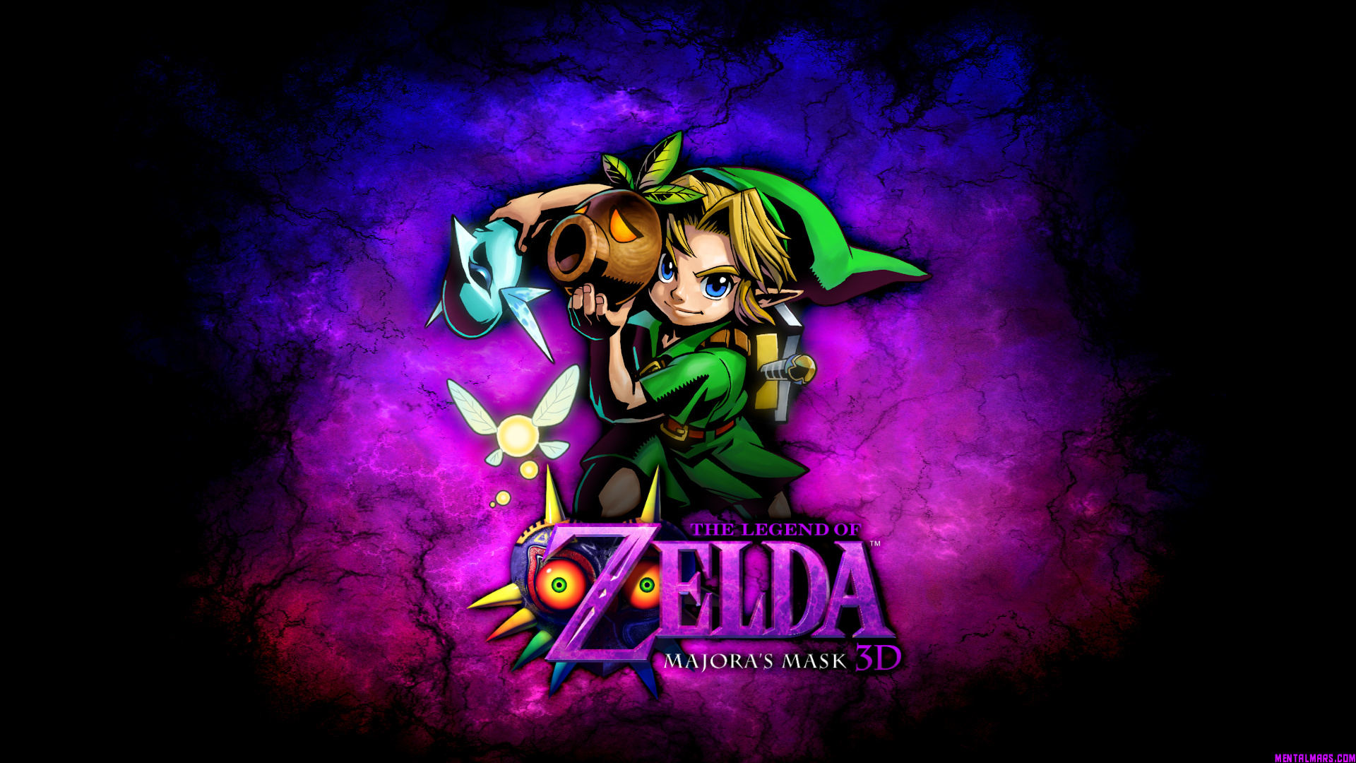 Download Wallpaper - Posters De The Legend Of Zelda Majora's Mask , HD Wallpaper & Backgrounds