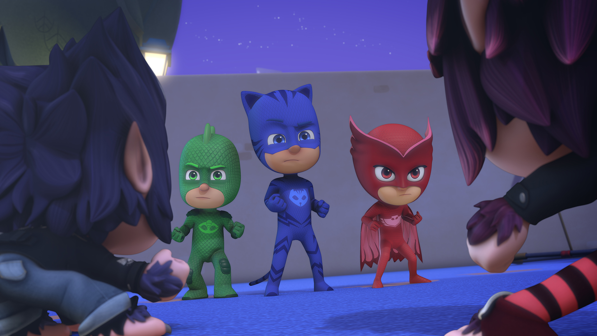 Pj Masks Vs Wolfy Kids - New Episode Disney Junior , HD Wallpaper & Backgrounds