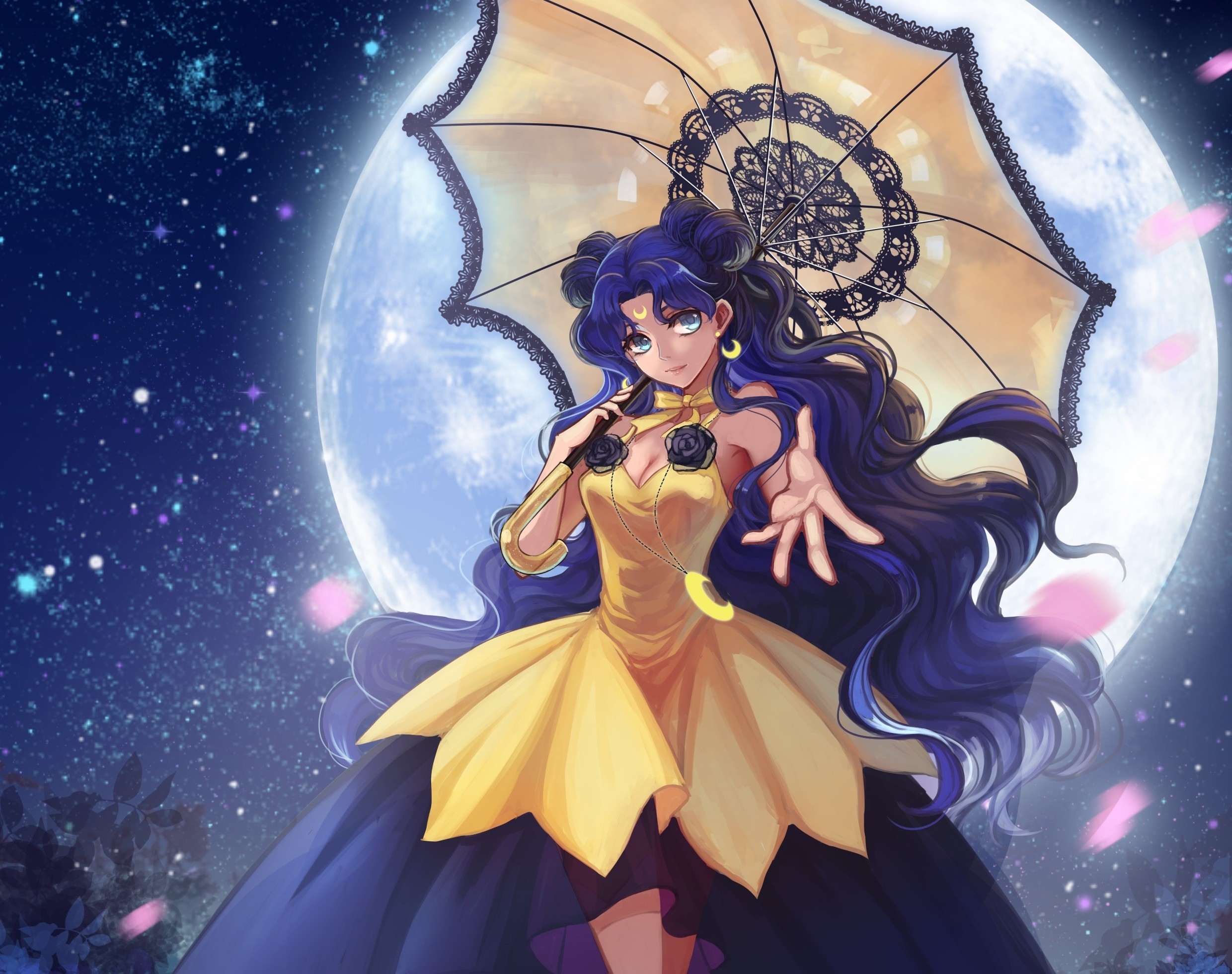 Hd Wallpaper - Anime Girl Sailor Moon , HD Wallpaper & Backgrounds