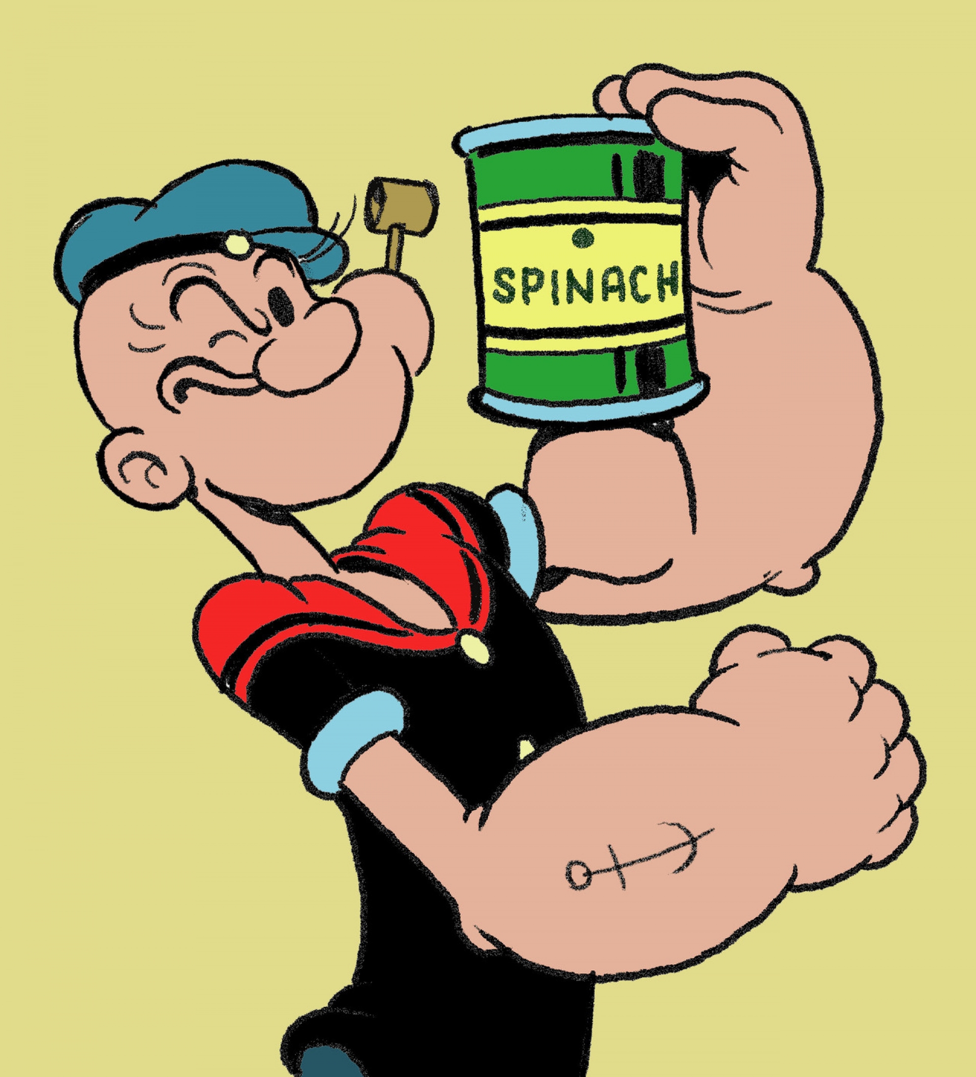 Similar Wallpaper Images - Popeye Cartoon Spinach , HD Wallpaper & Backgrounds