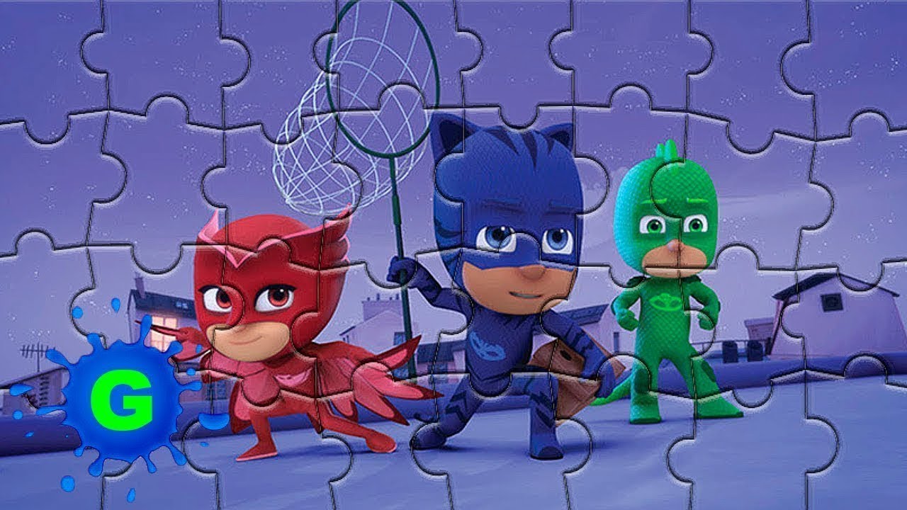 Pj Masks Puzzle Video For Kids - Pj Masks , HD Wallpaper & Backgrounds