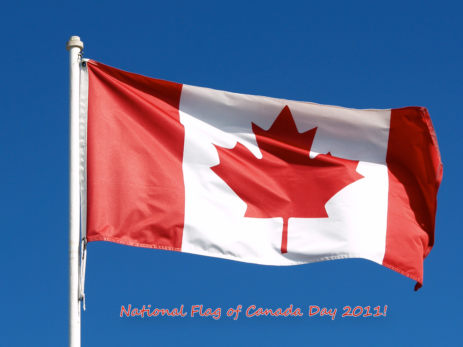 Free National Flag Of Canada Day 2011, Computer Desktop - Canada Flag , HD Wallpaper & Backgrounds
