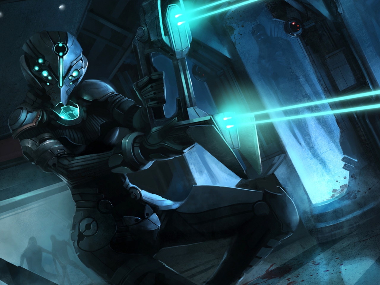 Other Dimensions Of This Wallpaper - Dead Space Woman , HD Wallpaper & Backgrounds