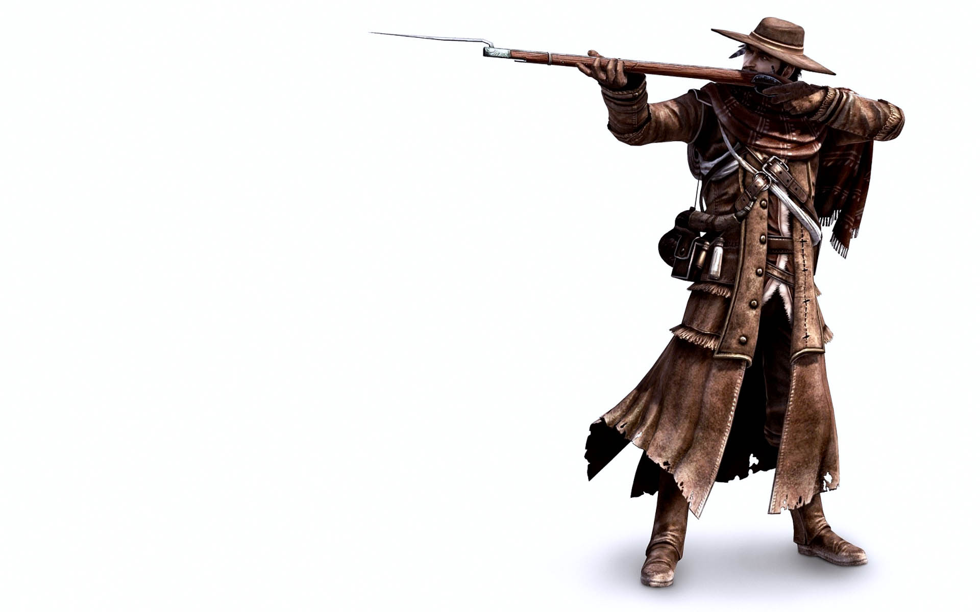 Fantasy Cowboy Snipers 3d Picture - Redcoat Assassin's Creed 3 , HD Wallpaper & Backgrounds
