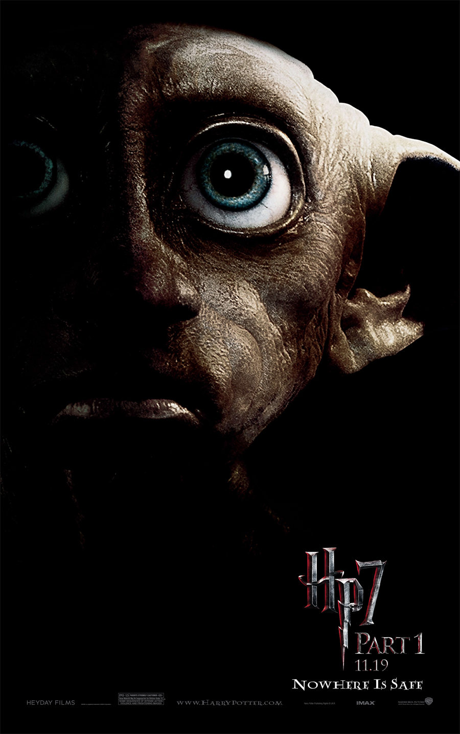 Dobby The House Elf From Harry Potter And The Deathly - Harry Potter And The Deathly Hallows Character Posters , HD Wallpaper & Backgrounds