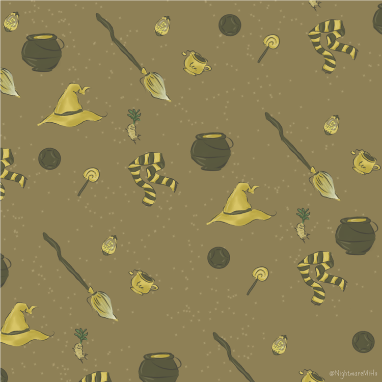 Hufflepuff Pattern , HD Wallpaper & Backgrounds