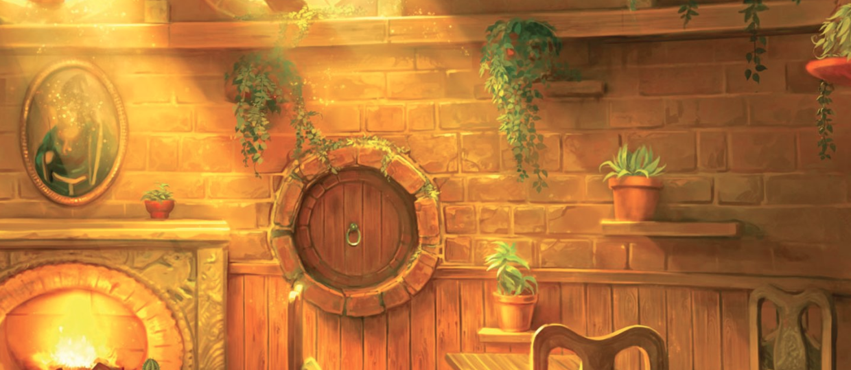 Illustration Of Hufflepuff Common Room C/o Pottermore - Hogwarts Hufflepuff Common Room , HD Wallpaper & Backgrounds