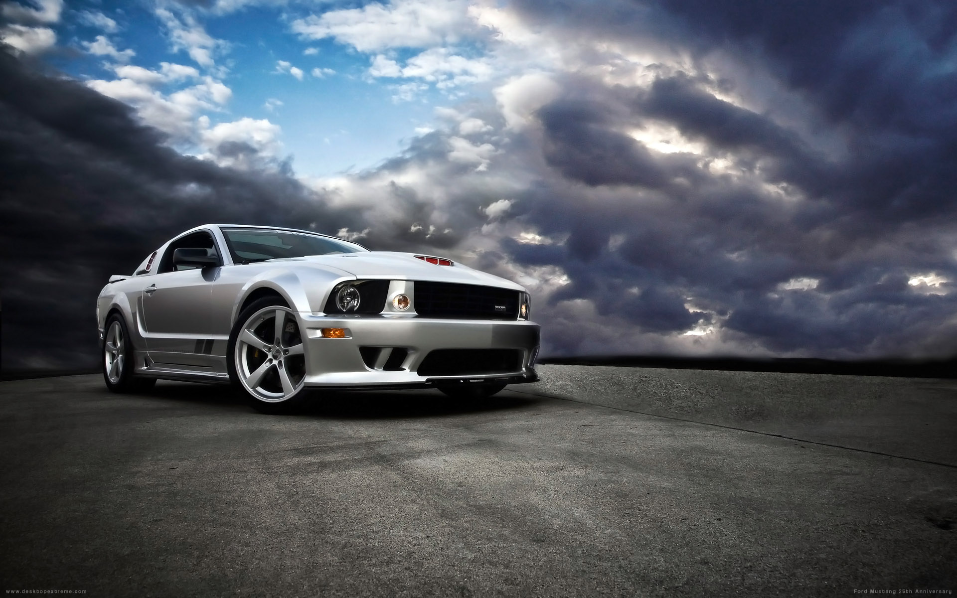 Ford Mustang Wallpapers Hd Wallpaper - Car And Road Background , HD Wallpaper & Backgrounds