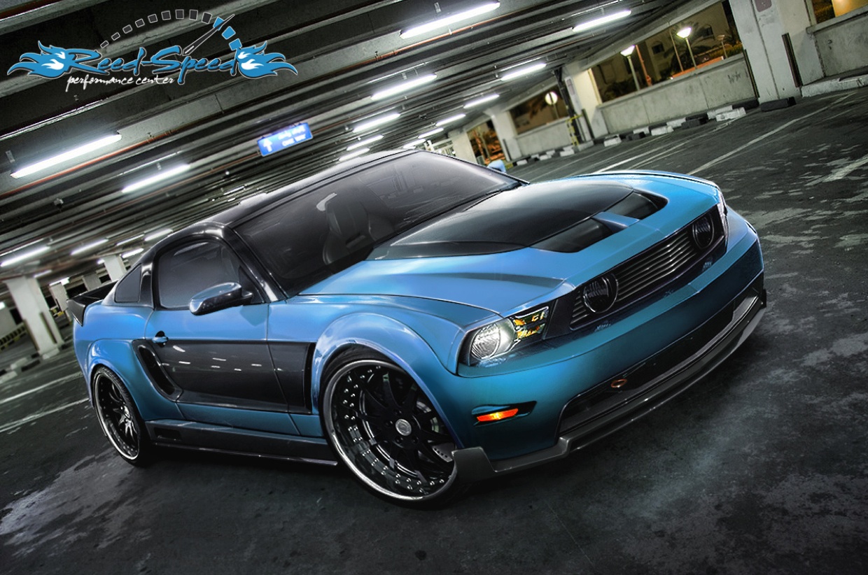 2009 Ford Mustang Gt Hd Wallpaper - Ford Mustang Boss Tuning , HD Wallpaper & Backgrounds