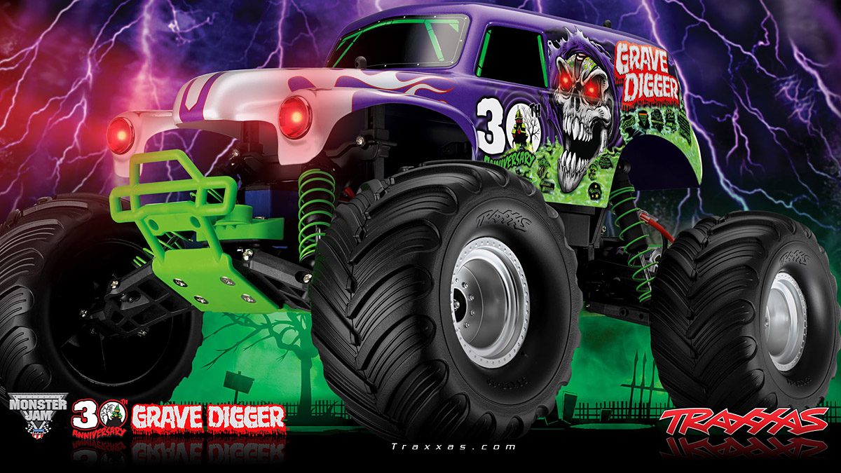 Grave Digger Monster Truck Wallpaper , HD Wallpaper & Backgrounds
