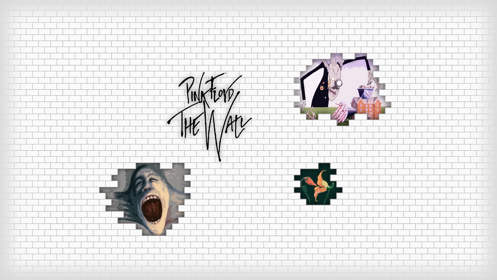 Pink Floyd Wallpaper - Pink Floyd The Wall Desktop , HD Wallpaper & Backgrounds