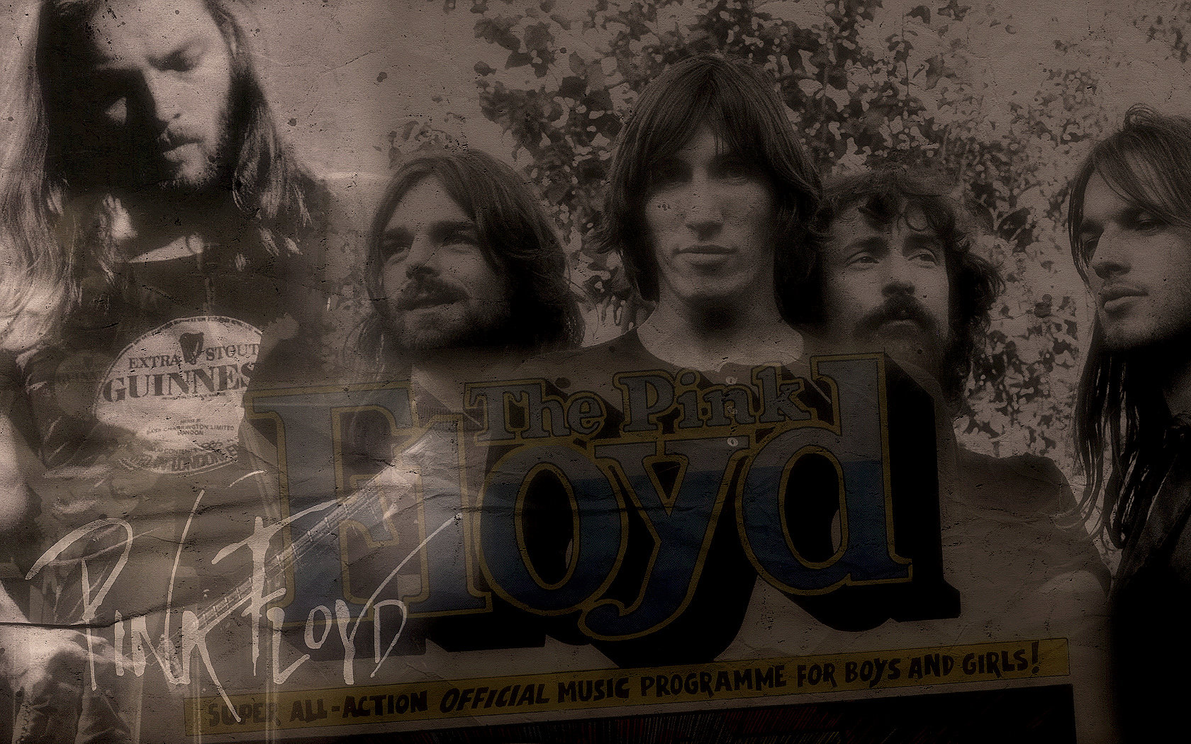 Best Pink Floyd Wallpaper Id - Pink Floyd In The 1970s , HD Wallpaper & Backgrounds