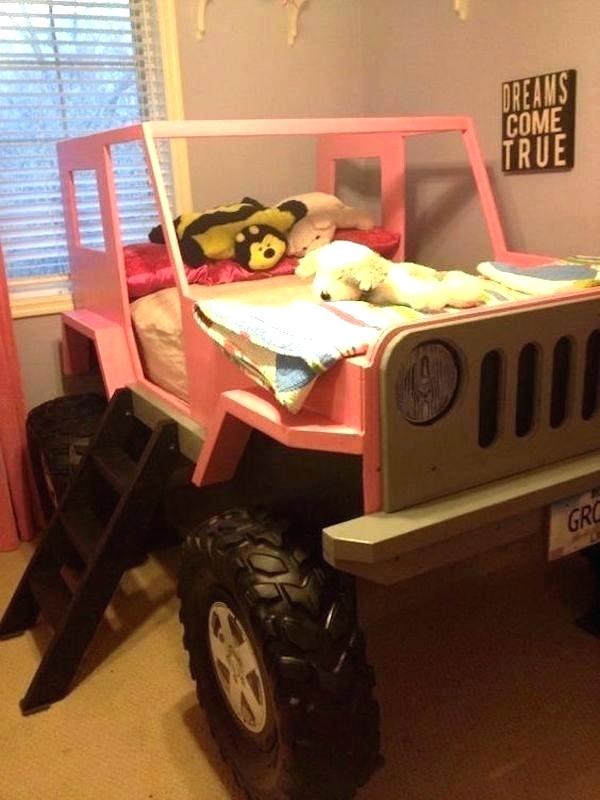 Monster Truck Bed Toddler Truck Beds Monster Truck - Jeep Bed , HD Wallpaper & Backgrounds
