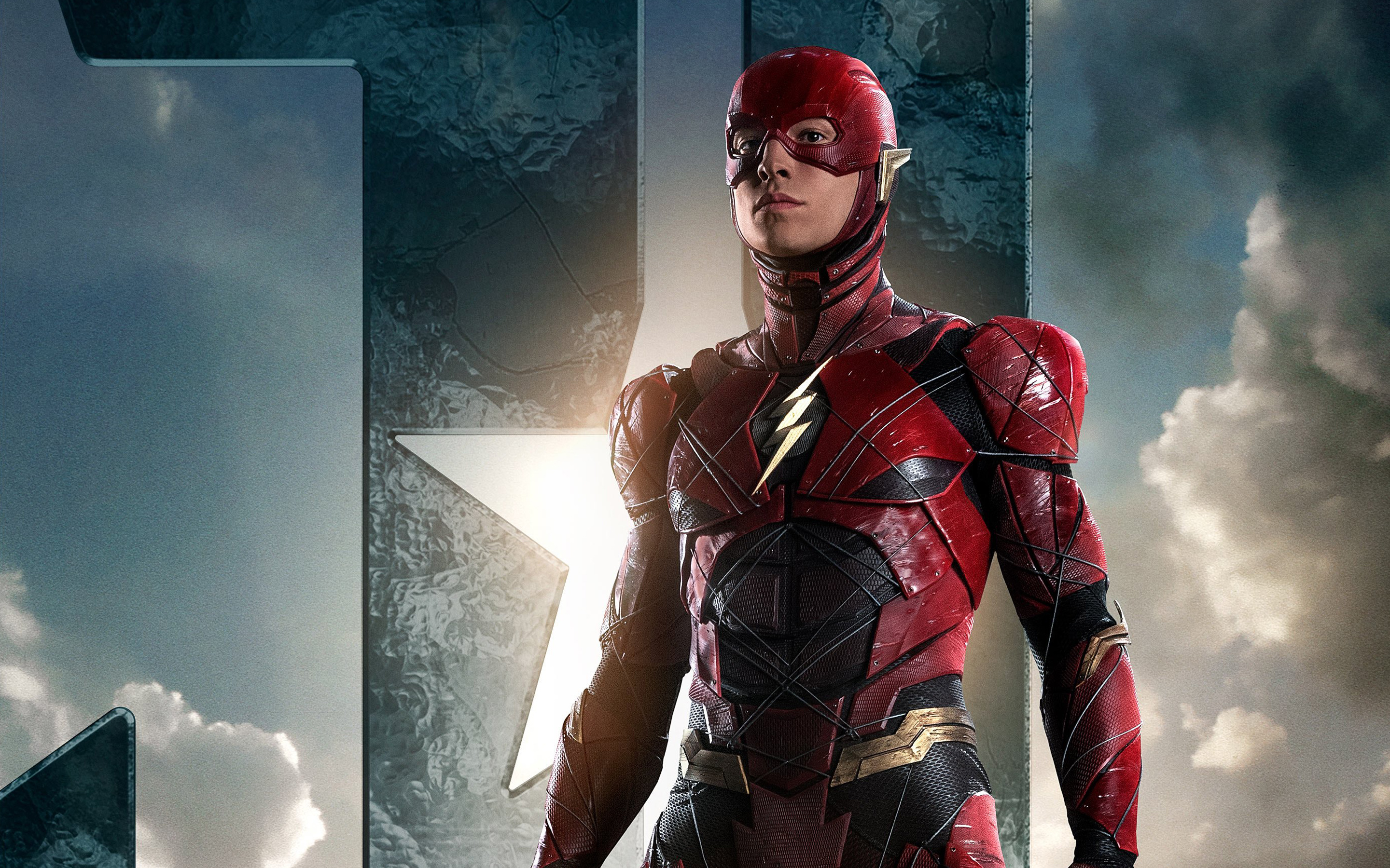 The Flash In Justice League Wallpaper - Flash Wallpaper Justice League , HD Wallpaper & Backgrounds