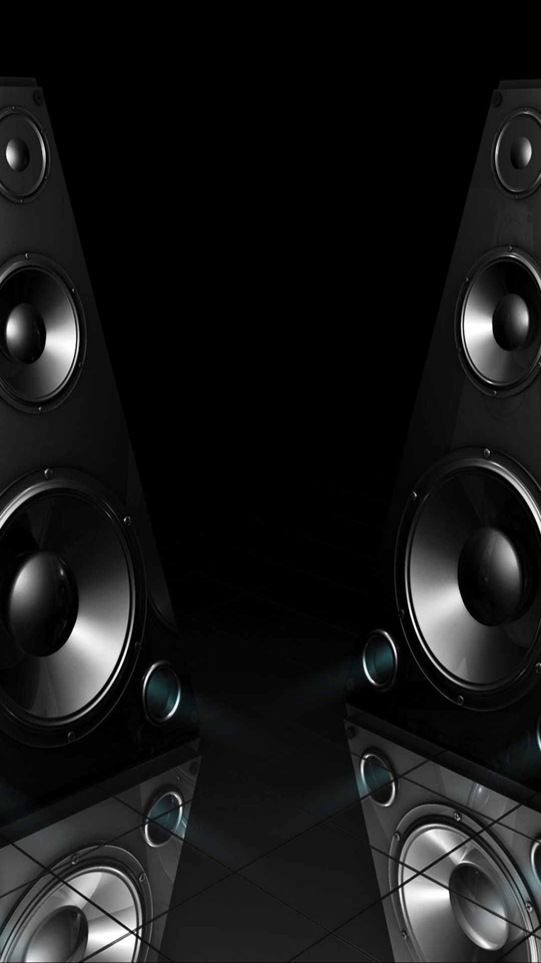 Speaker Wallpaper - Black 3d Wallpapers For Android , HD Wallpaper & Backgrounds