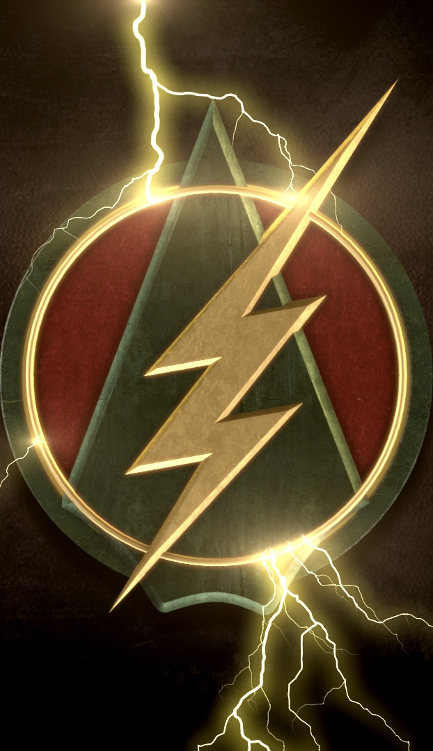 Flash Phone Wallpaper - Iphone Wallpaper Flash Arrow , HD Wallpaper & Backgrounds