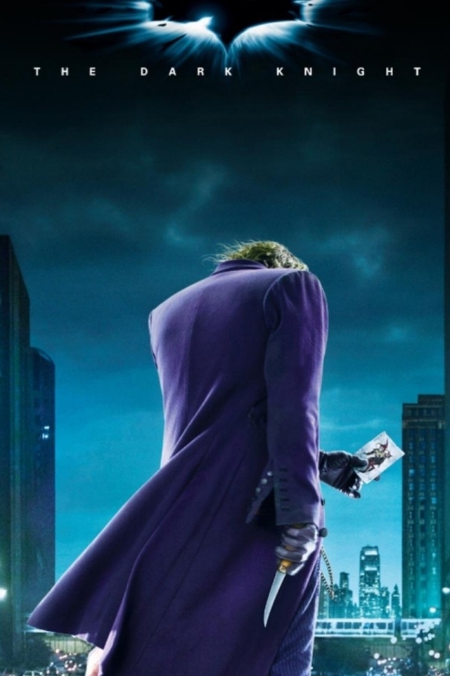 Iphone 4 Wallpaper Entertainment Joker Dark Knight - Dark Knight Joker Wallpapers Iphone , HD Wallpaper & Backgrounds