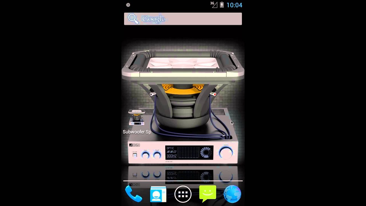 Android Subwoofer Speaker Wallpaper - Subwoofer Android , HD Wallpaper & Backgrounds