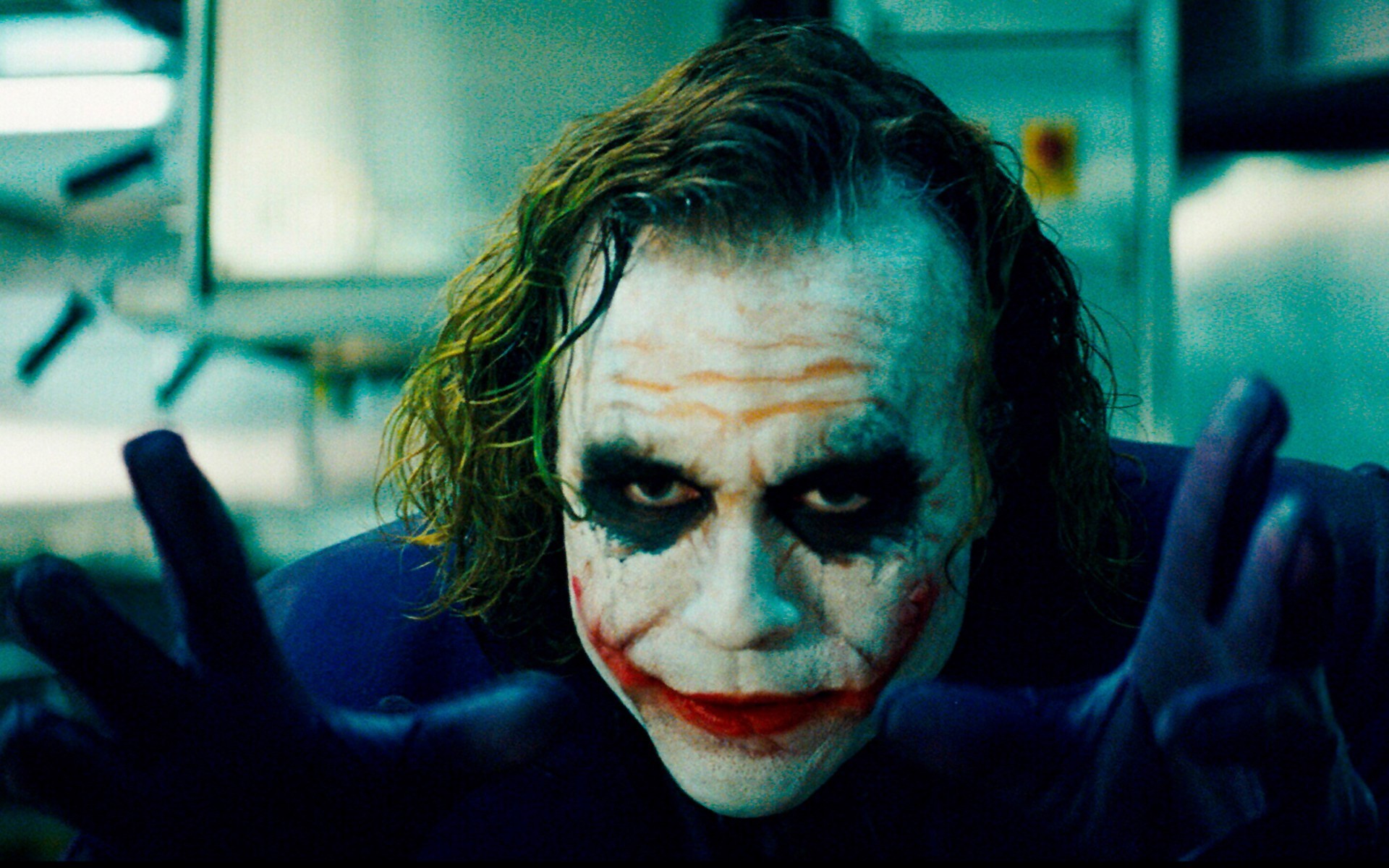 The Joker The Dark Knight Movie Hd Wallpaper 1920x1200 - Dark Knight Joker Hd , HD Wallpaper & Backgrounds