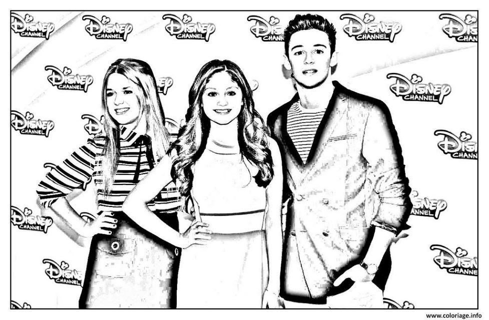 Coloriage Soy Luna À Imprimer - Disney Channel , HD Wallpaper & Backgrounds
