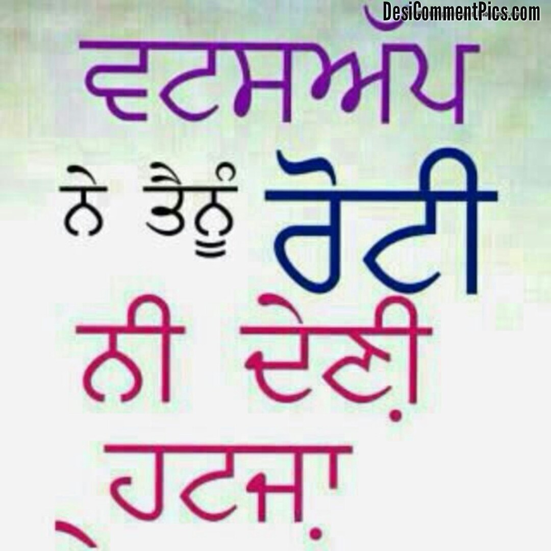 Funny Wallpapers For Whatsapp Profile Picture Wallpapersimages - Dp For Whatsapp In Punjabi , HD Wallpaper & Backgrounds