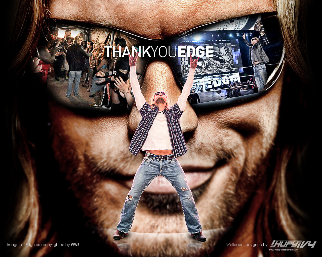 Edge Images Thank You Edge Hd Wallpaper And Background - Edge Wwe Wallpaper Hd , HD Wallpaper & Backgrounds