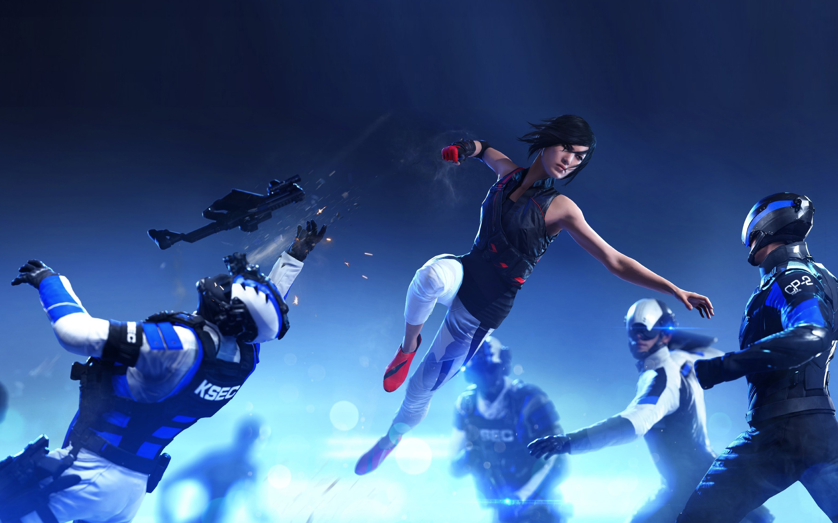 Mirror's Edge Catalyst Faith Connors 4k - Mirror's Edge Catalyst Wallpaper 4k , HD Wallpaper & Backgrounds