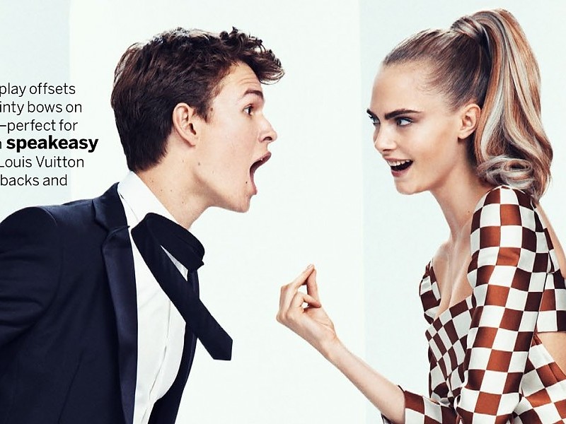 Ansel Elgort And Shailene Woodley Desktop Wallpaper - Ansel Elgort And Cara Delevingne , HD Wallpaper & Backgrounds