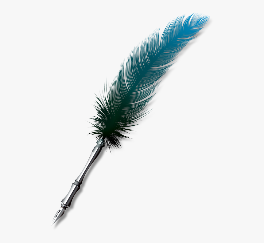 Transparent Mor Pankh Png - Transparent Background Feather Pen , HD Wallpaper & Backgrounds