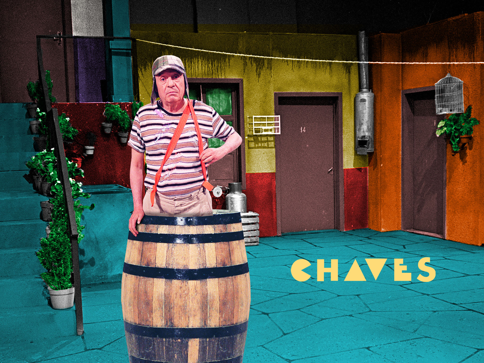 Chaves Dentro Do Barril , HD Wallpaper & Backgrounds
