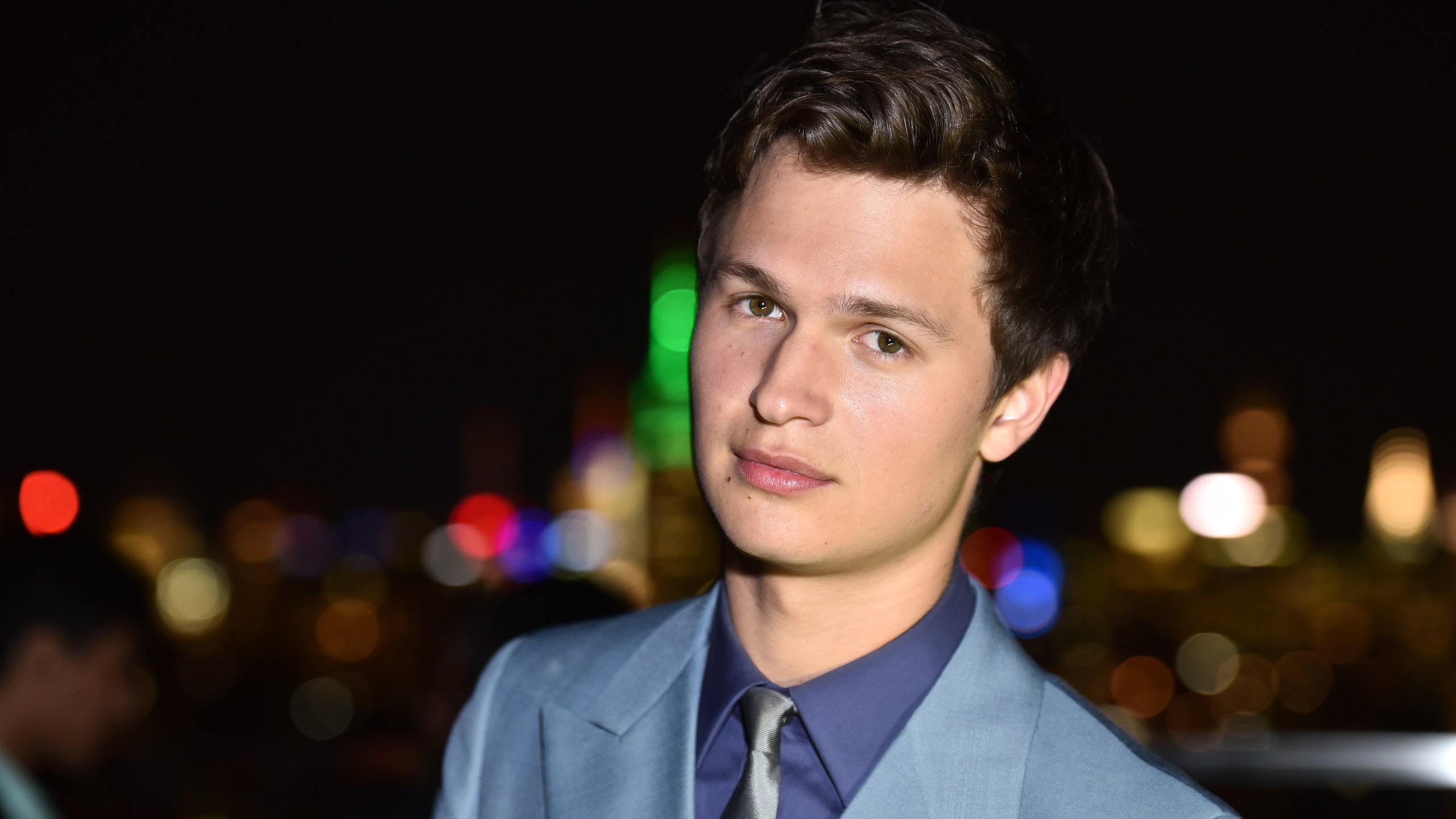 Image May Contain Ansel Elgort Tie Accessories Accessory - Guy From Baby Driver , HD Wallpaper & Backgrounds