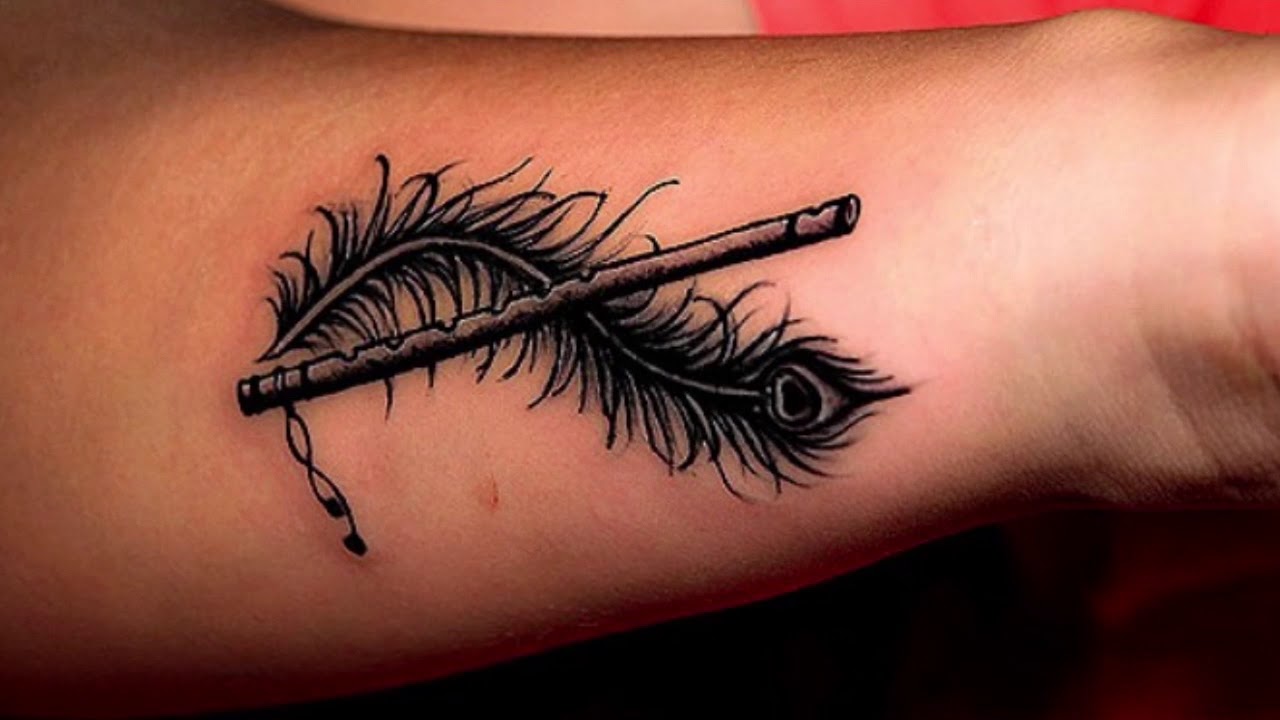 Peacock Feather Tattoo Designs , HD Wallpaper & Backgrounds
