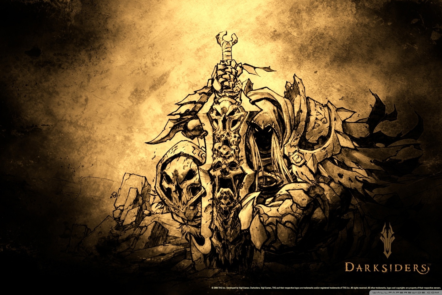 Darksiders Warmastered Edition Boot Screen , HD Wallpaper & Backgrounds