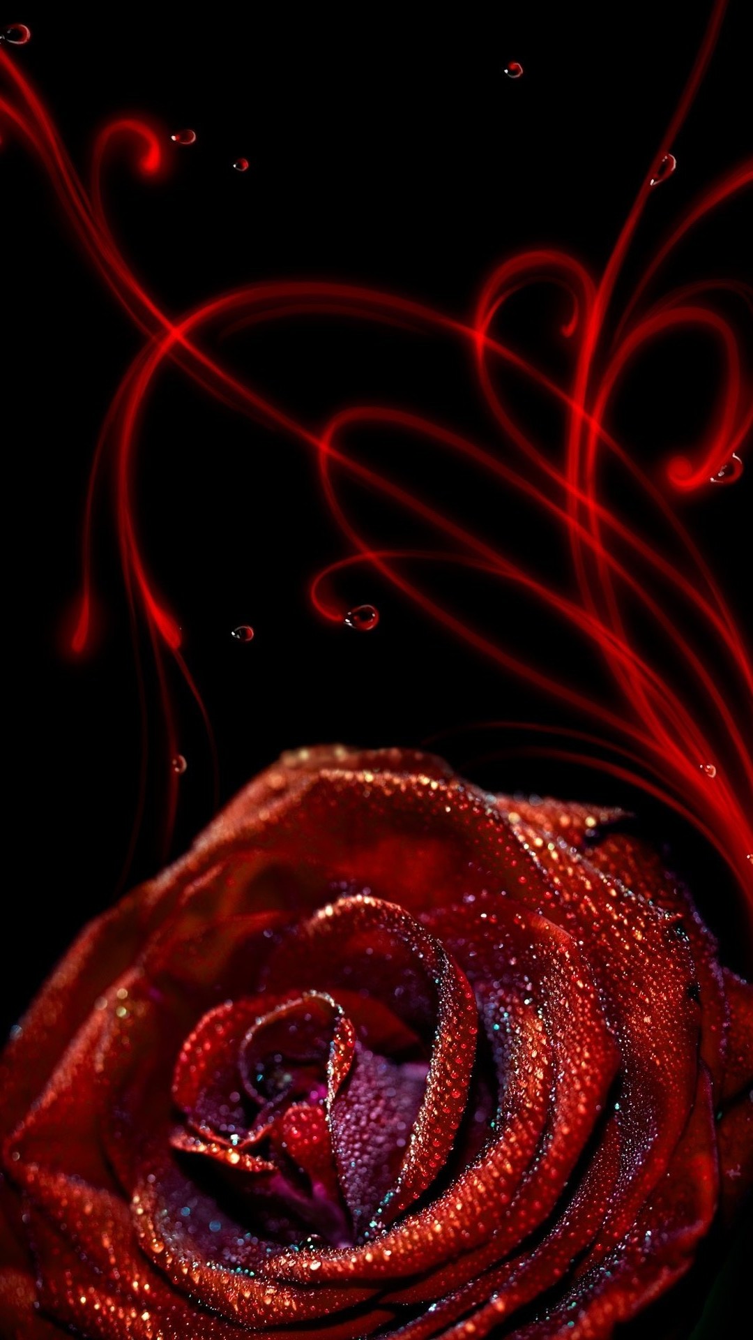 Rose Of Wallpaper For Mobile - Iphone Wallpaper Rose Flower , HD Wallpaper & Backgrounds