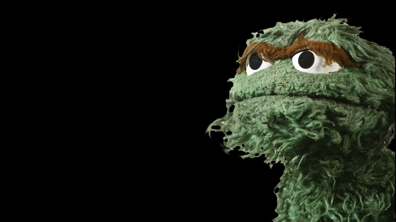 Awesome Wallpapers For Computer - Oscar The Grouch Weed , HD Wallpaper & Backgrounds
