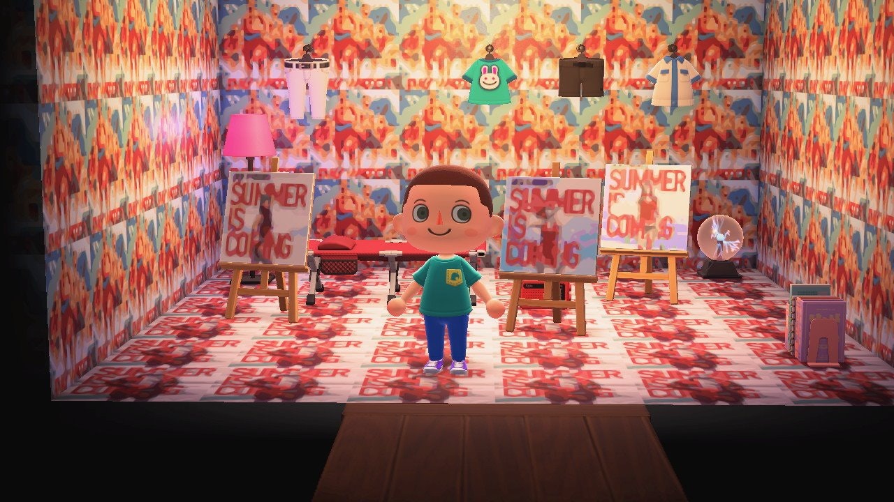 Wall Qr Code Animal Crossing , HD Wallpaper & Backgrounds