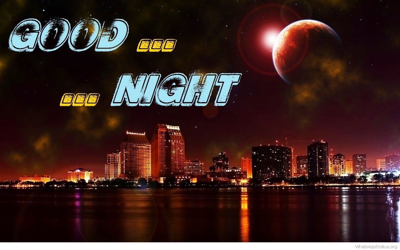Beautiful Good Night Wallpaper - Most Beautiful Good Night , HD Wallpaper & Backgrounds