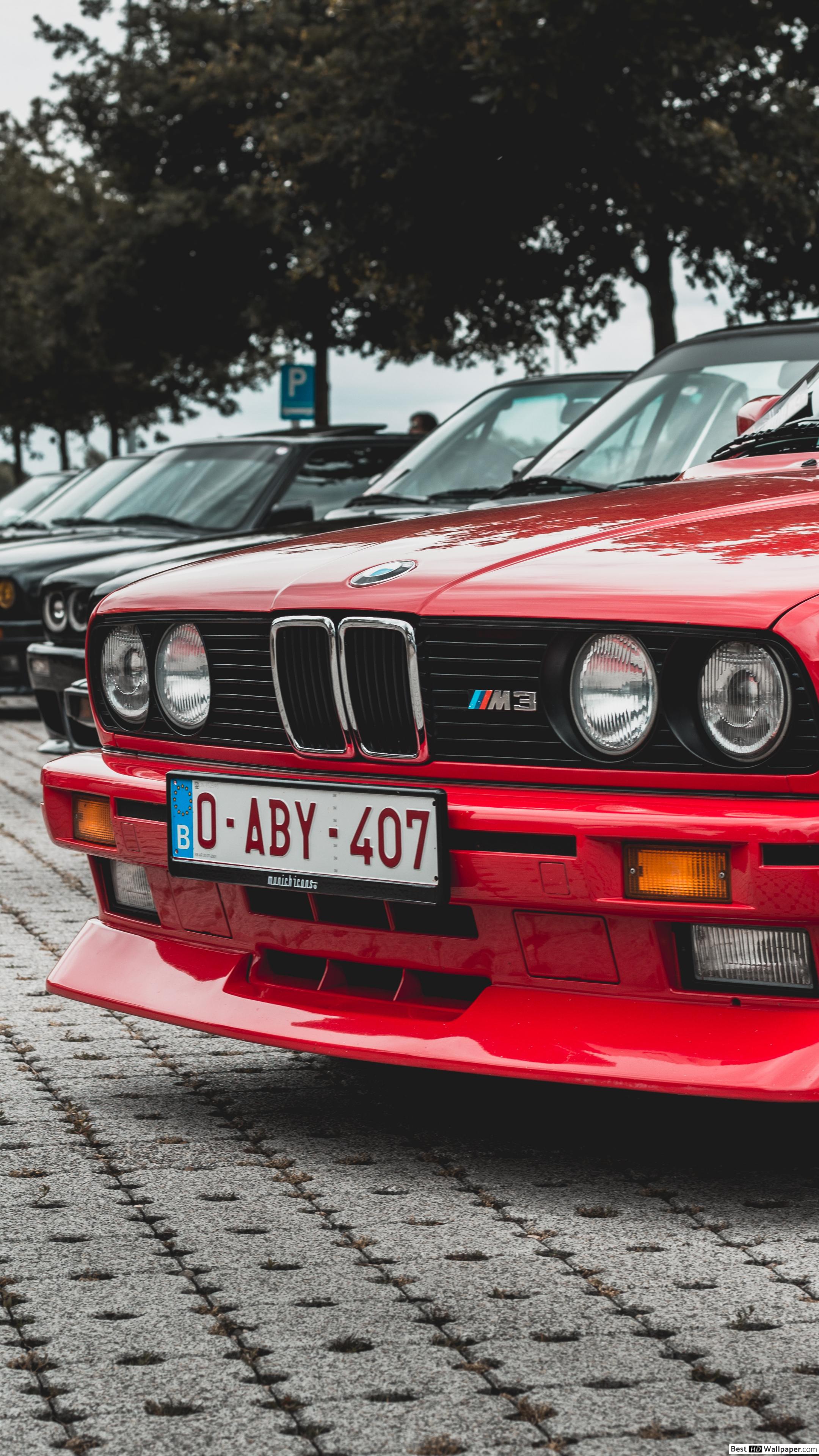 Bmw E30 Red , HD Wallpaper & Backgrounds