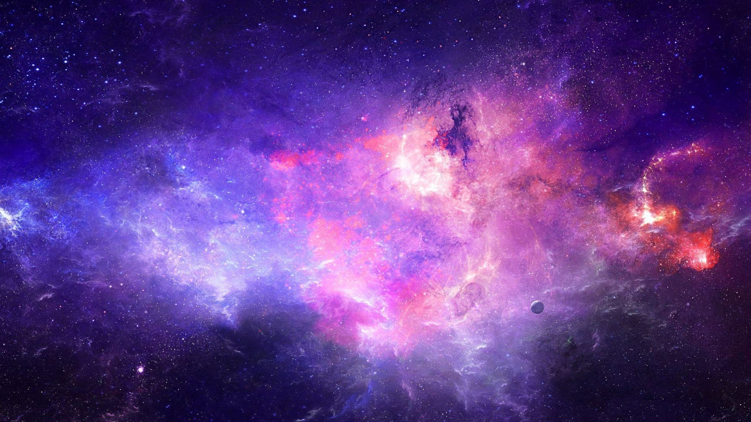 Purple Galaxy Wallpaper High Quality - Galaxy Wallpaper Hd , HD Wallpaper & Backgrounds