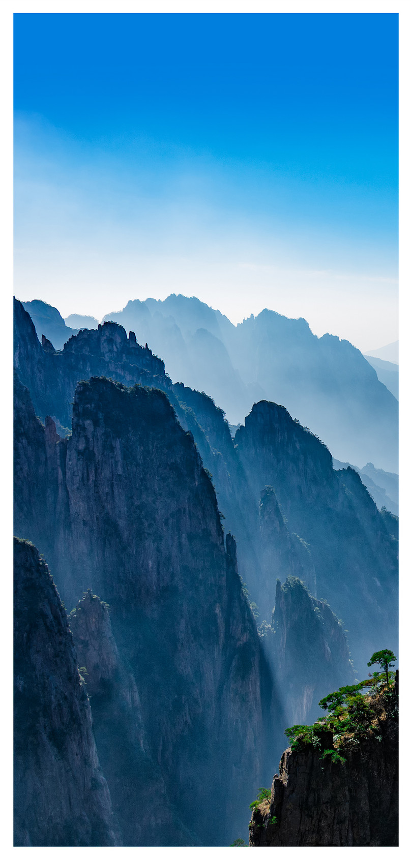 Mount Huangshan Scenery Wallpaper Wallpaper - Summit , HD Wallpaper & Backgrounds