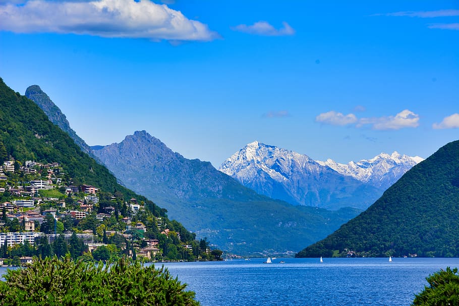 Mountain, Swiss, Landscape, Switzerland, Alps, Adventure, - Whatsapp Dp Download Nature , HD Wallpaper & Backgrounds