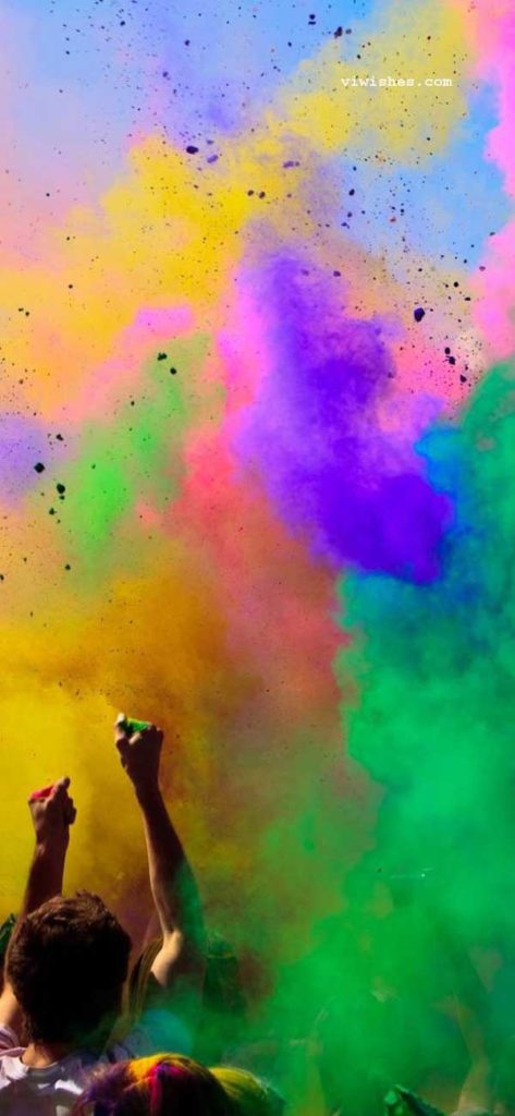 Happy Holi Wallpaper - Holi Festival Of Colours , HD Wallpaper & Backgrounds