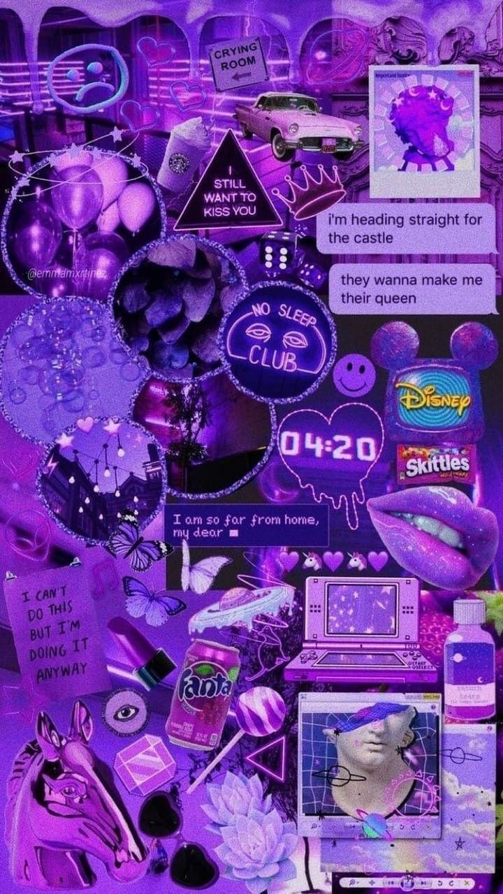 Featured image of post Aeshtetic Wallpaper Purple