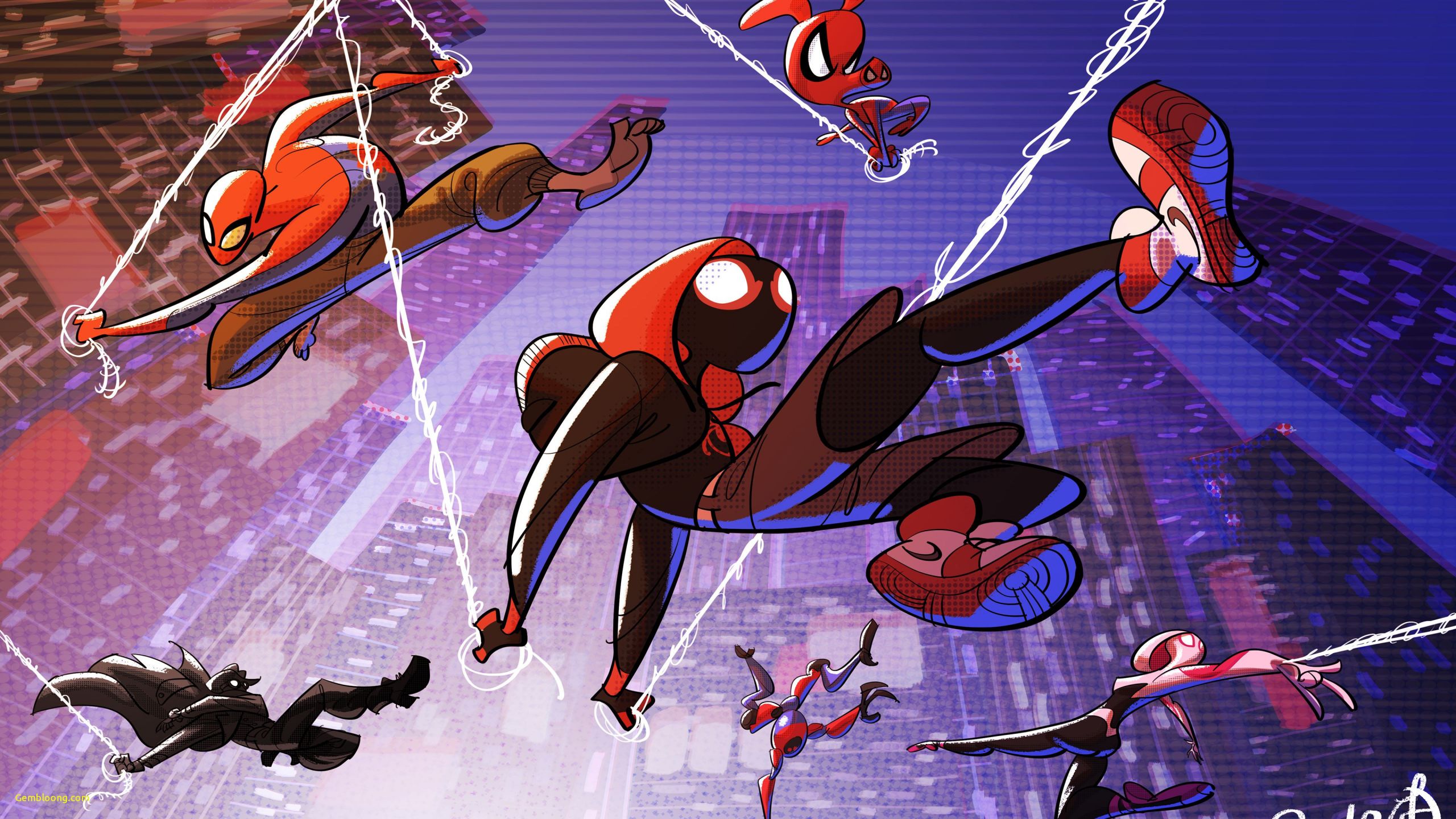 Spider Man Un Nuevo Universo , HD Wallpaper & Backgrounds
