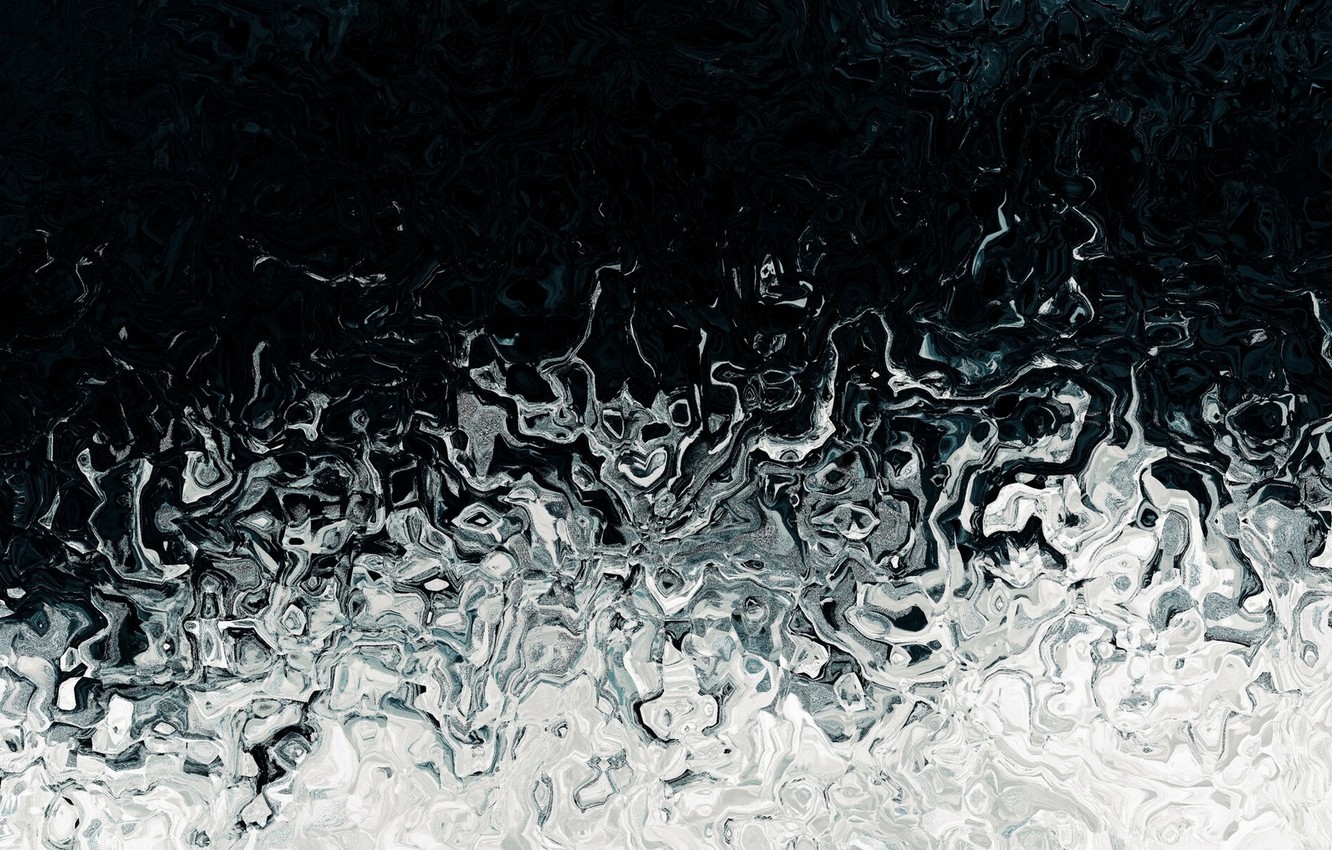 Black And White Liquid , HD Wallpaper & Backgrounds