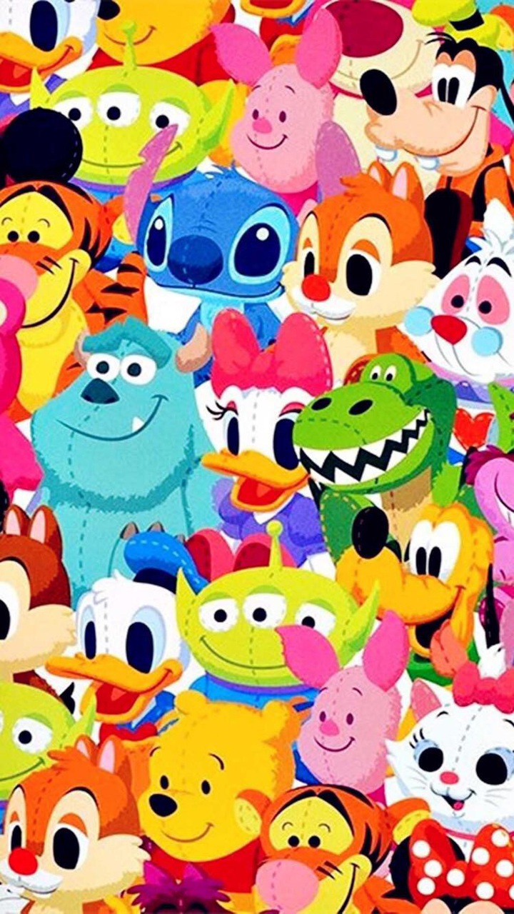 Disney, Wallpaper, And Background Image - Disney Cartoon Background , HD Wallpaper & Backgrounds