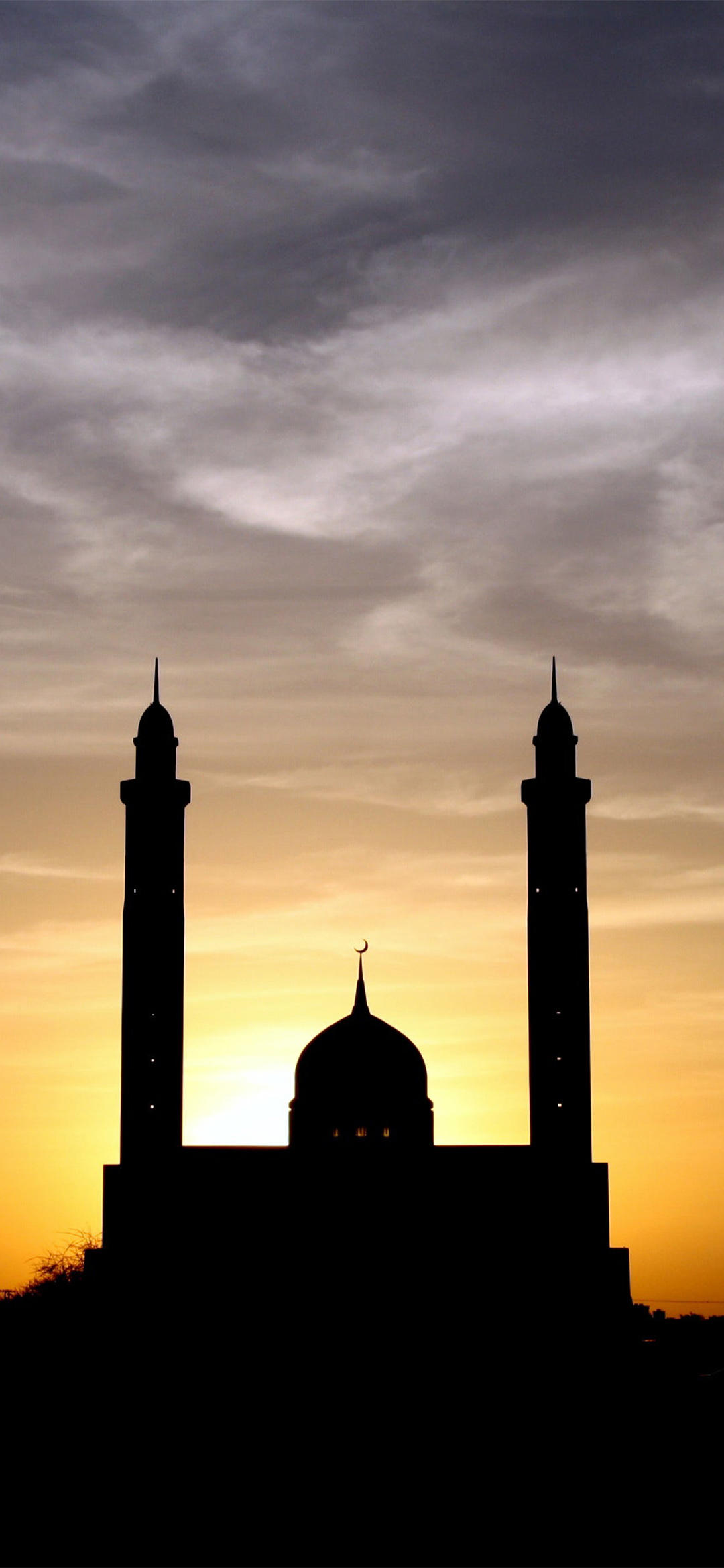 Silhouette Mosque Hd Islamic Wallpaper - Shab E Barat , HD Wallpaper & Backgrounds